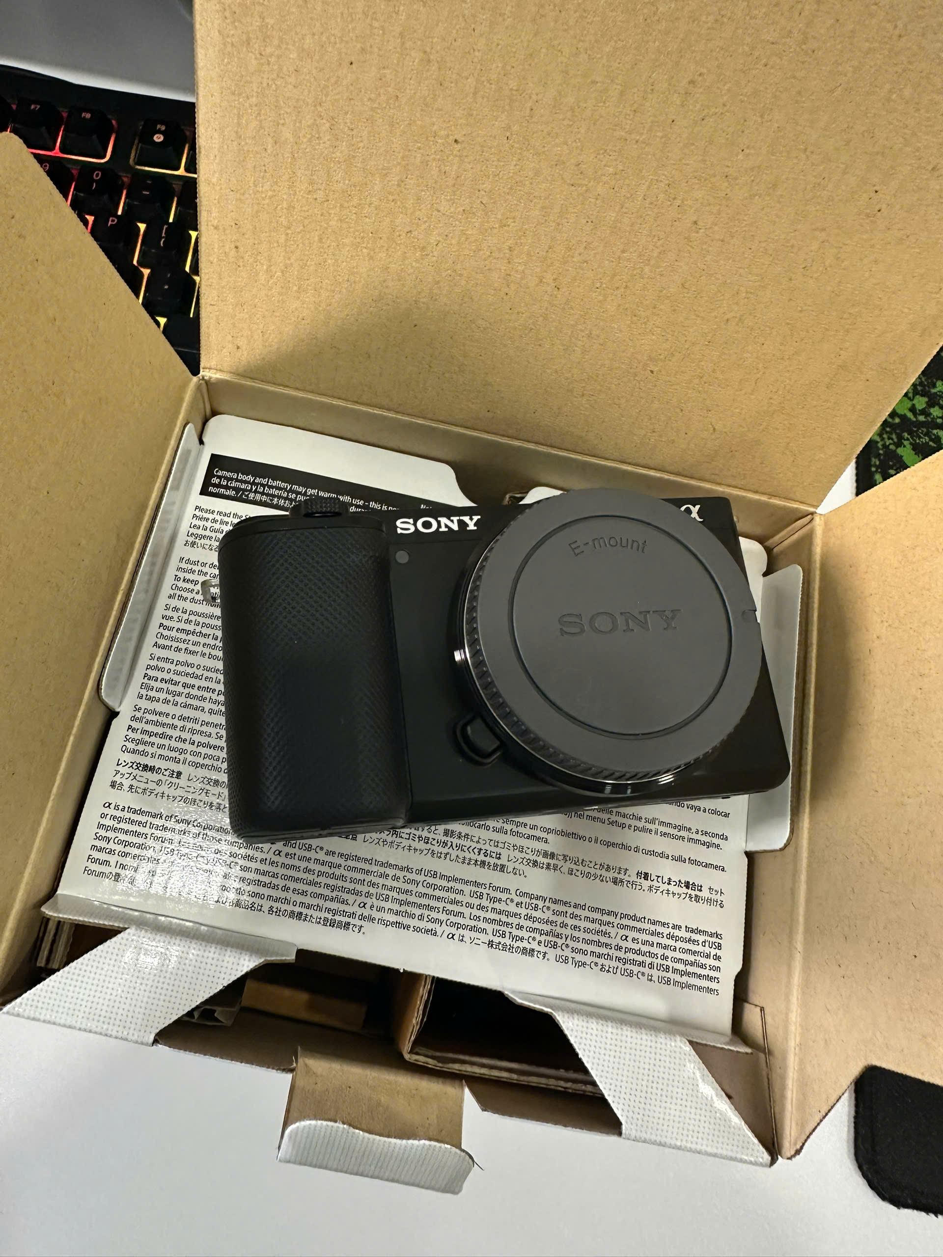 SONY ZVE10